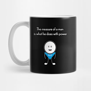 Plato Measure of Man Mug